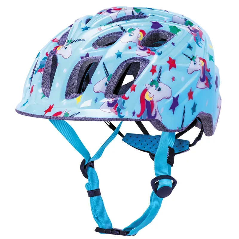 Kali Chakra Unicorn Kids Helmet in Blue