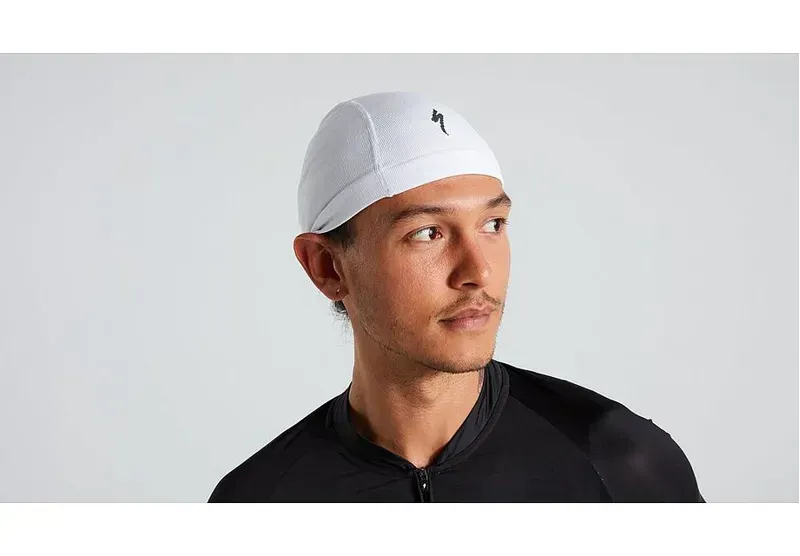 Specialized Seamless UV Beanie in White-1