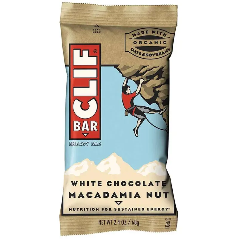 NI - Clif White Chocolate Macadamia Energy Bar 12-Servings in White Chocolate Macadamia