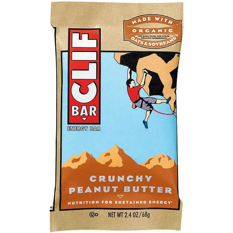 NI - Clif Crunchy Peanut Butter Energy Bar 12-Servings in Crunchy Peanut Butter