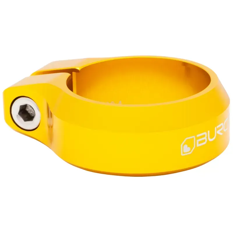 Burgtec Seat Clamp 36.4mm Diameter In Burgtec Bullion Gold