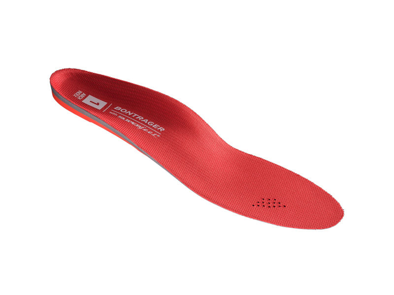 Shoe Part Bontrager inForm BioDynamic Insole 46- 48 RED low arch - shoe sizes (46-48)