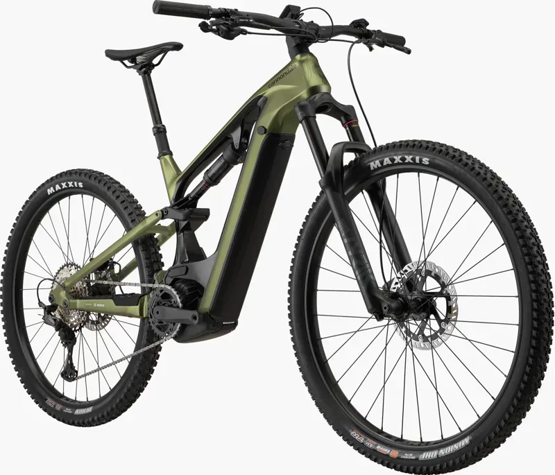 Cannondale Moterra Neo Carbon 2 E-Mountain Bike in Mantis-1