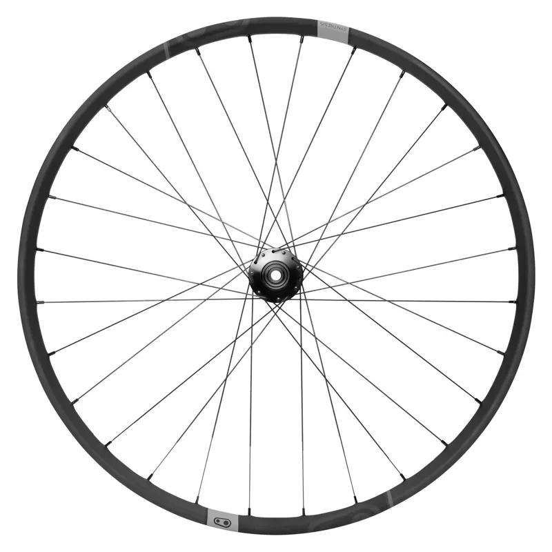 Crankbrothers Synthesis 700c 12x100mm Carbon Front Gravel Disk Wheel in Black