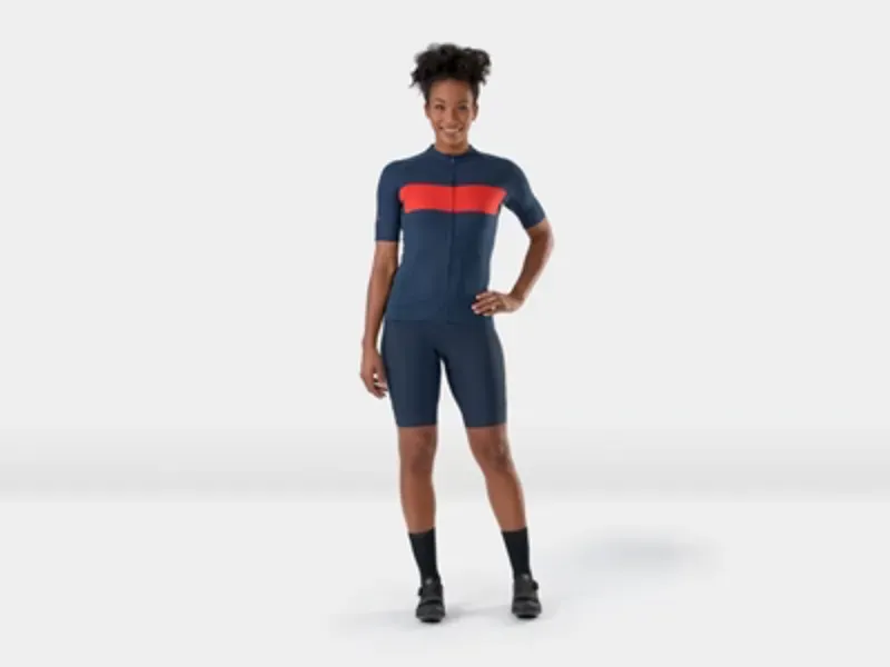 Trek Circuit Women's LTD Cycling Jersey In Deep Dark Blue