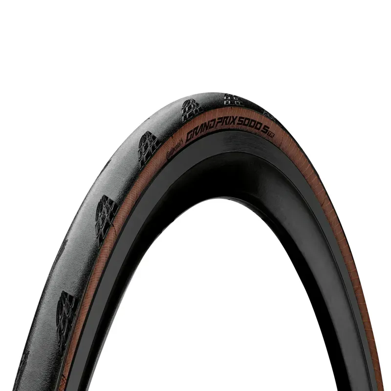 Continental Grand Prix 5000 S 700x30c TR Tire in Black/Transparent