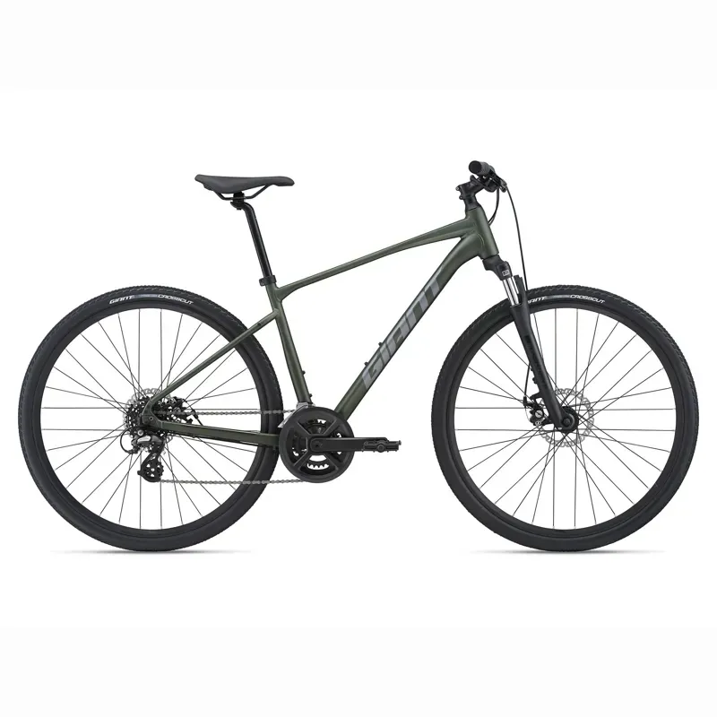 Giant Roam 4 Disk Hybrid Bike in Moss Green