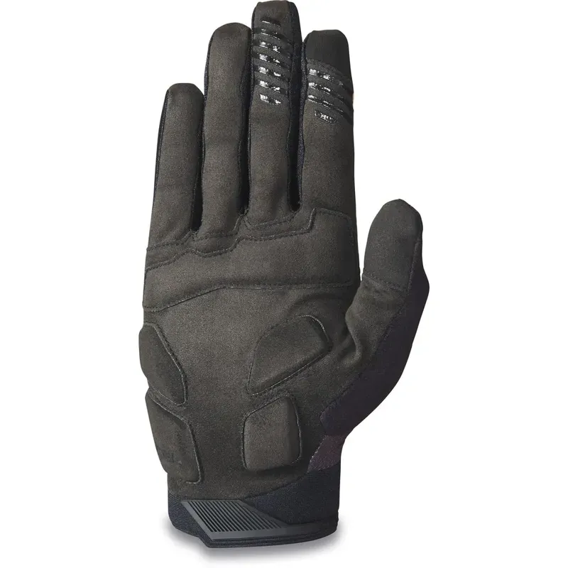 Dakine Syncline Gel Full Finger Bike Gloves in Black/Tan-1