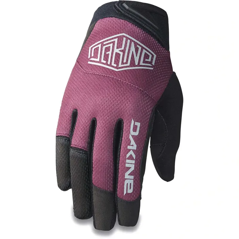 Dakine Women's Syncline Gel Full Finger Gloves in Port Red