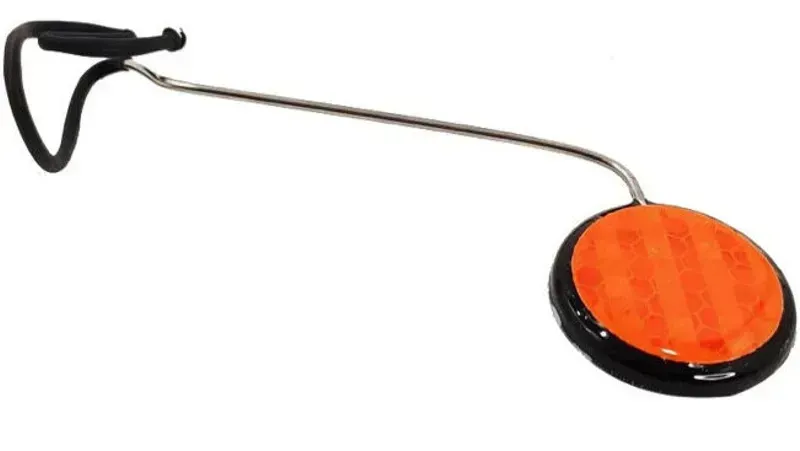 Tiger Eye Fire Helmet Mirror in Fire