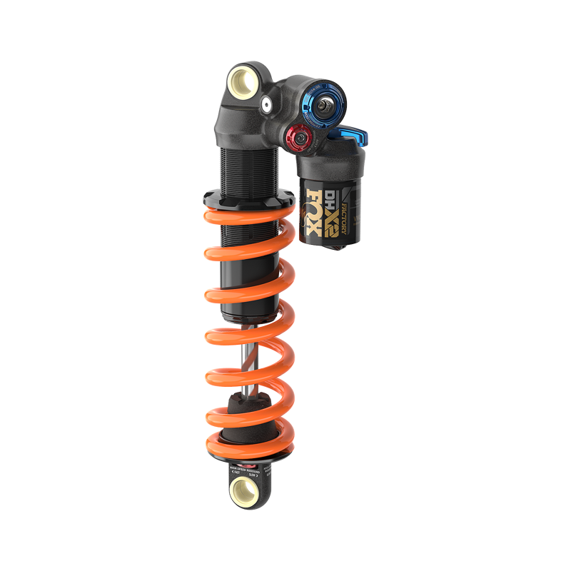 Fox Shox DHX2 250x75mm Factory Shock in Black/Orange-2