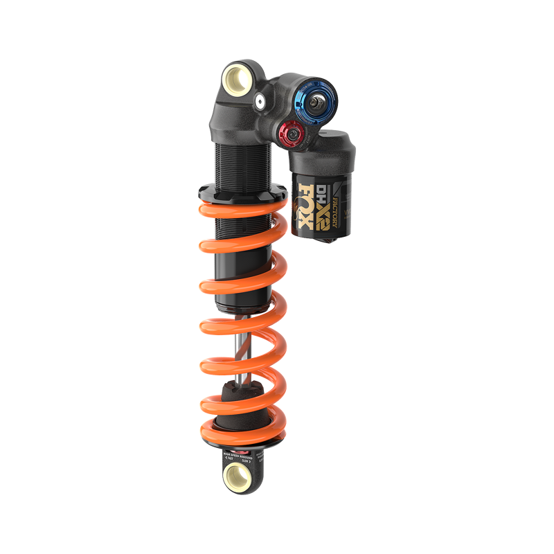 Fox Shox DHX2 250x75mm Factory Shock in Black/Orange-5