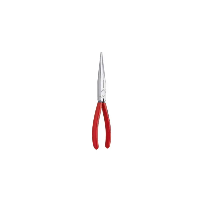 Knipex Stork Beak Needle Nose Pliers in Silver/Red