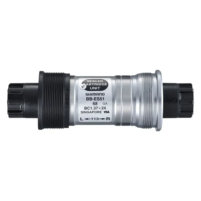 Shimano BB-ES51 Bottom Bracket in Black/Silver
