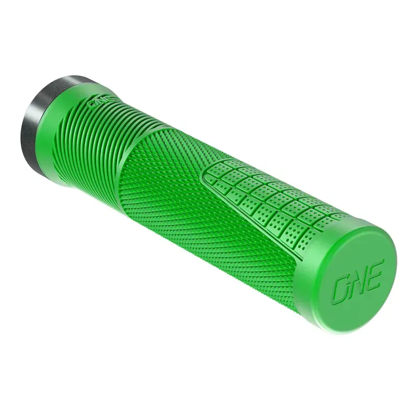 OneUp Components Thin Lock-on Grips in Green