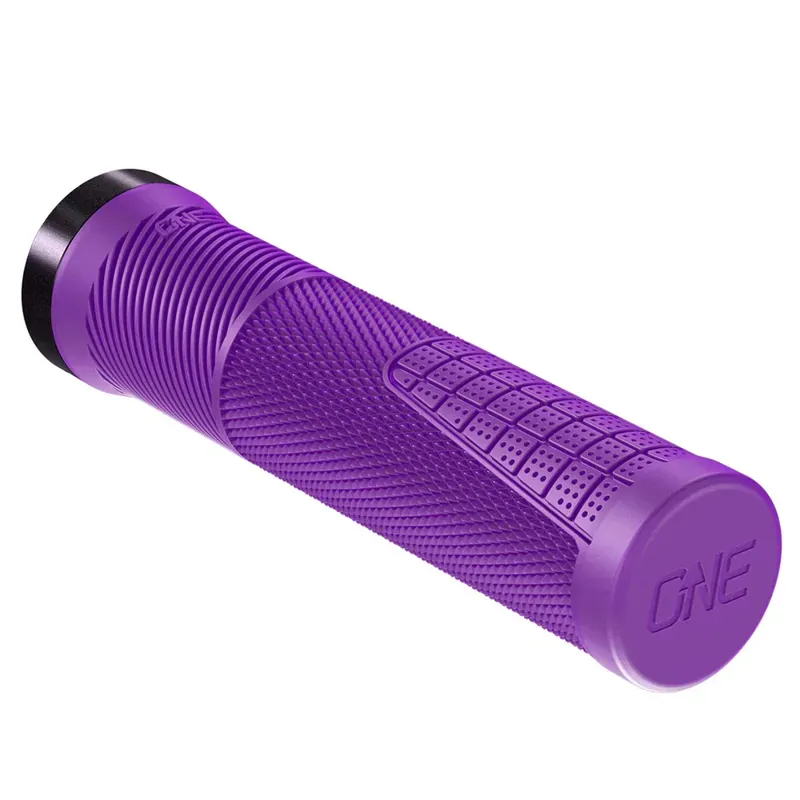 OneUp Components Thin Lock-on Grips in Purple