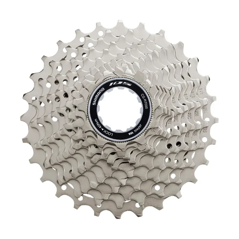 Shimano 105 CS-R7000 11-speed 11-30-tooth Cassette in Silver