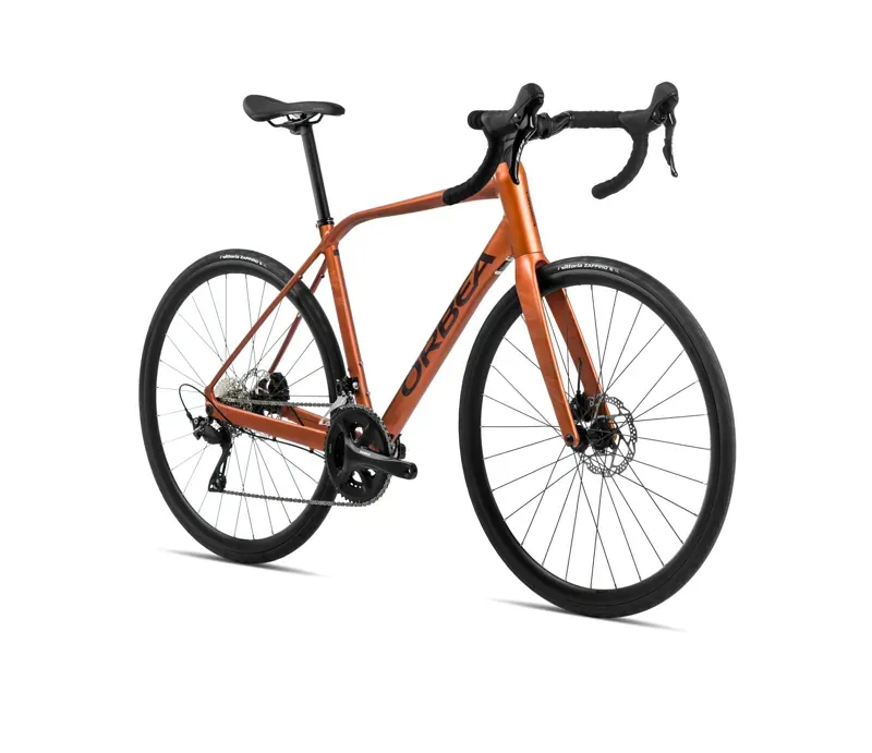 Orbea Avant H30 Road Bike In Orange Candy/Cosmic Bronze-1