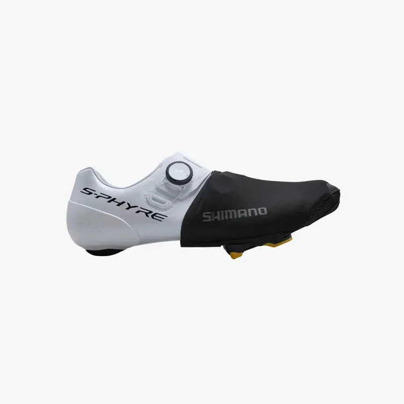 Shimano Dual Soft Shell Toe Shoe Cover in Black-2