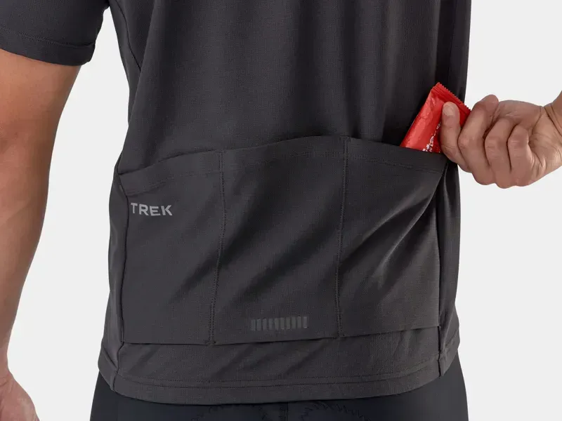 Trek Solstice Cycling Jersey In Black-3