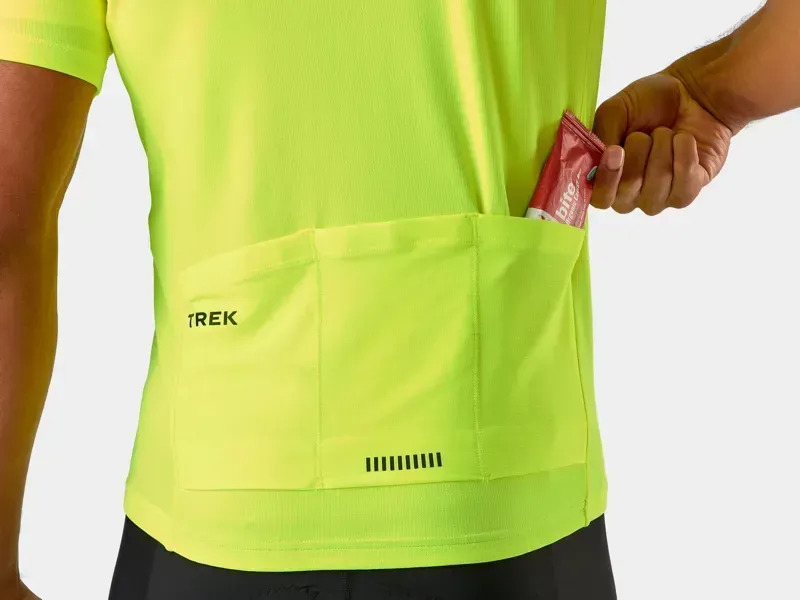Trek Solstice Cycling Jersey In Radioactive Yellow-3