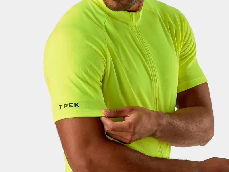 Trek Solstice Cycling Jersey In Radioactive Yellow-4