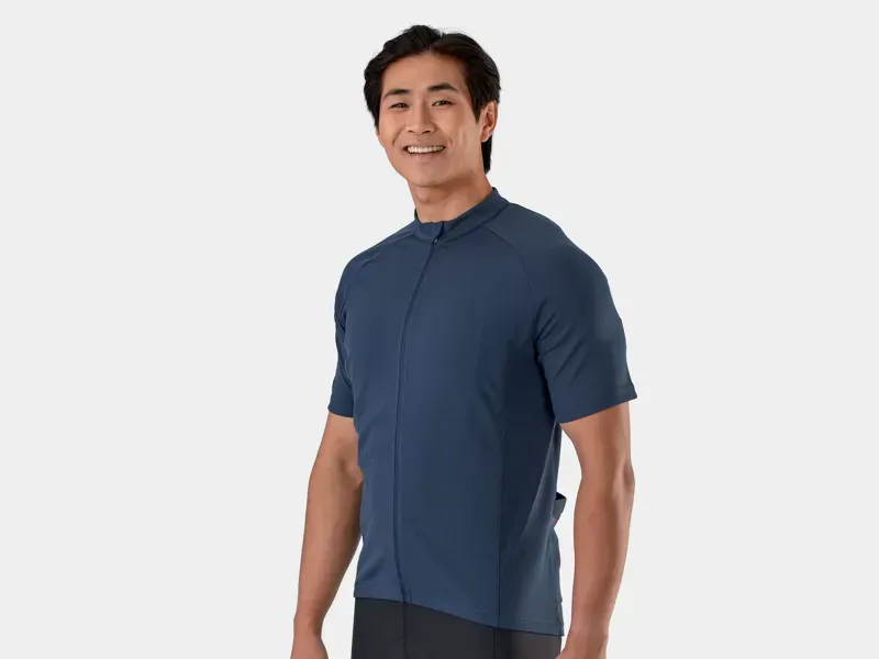 Trek Solstice Cycling Jersey In Deep Dark Blue-2
