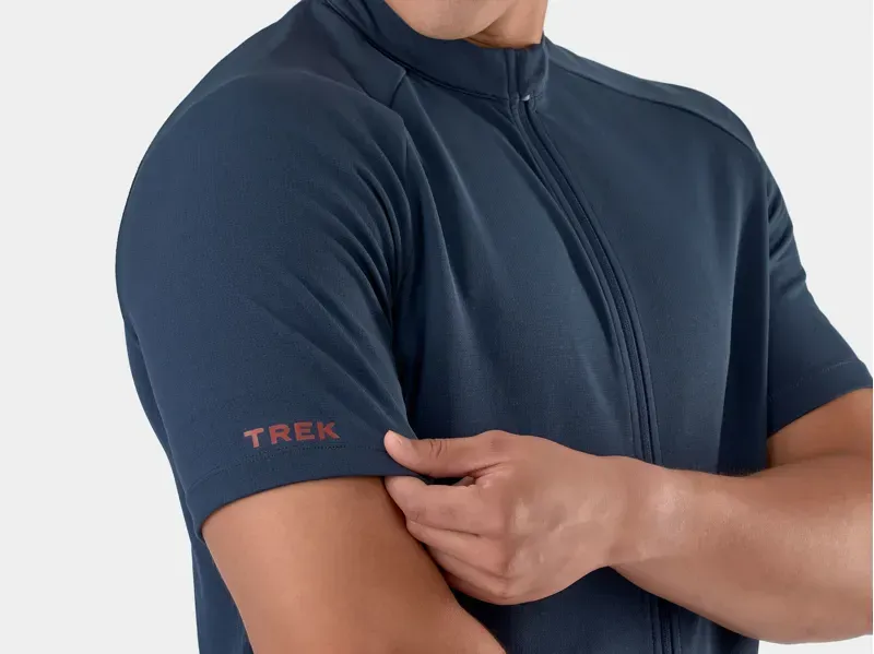 Trek Solstice Cycling Jersey In Deep Dark Blue-4