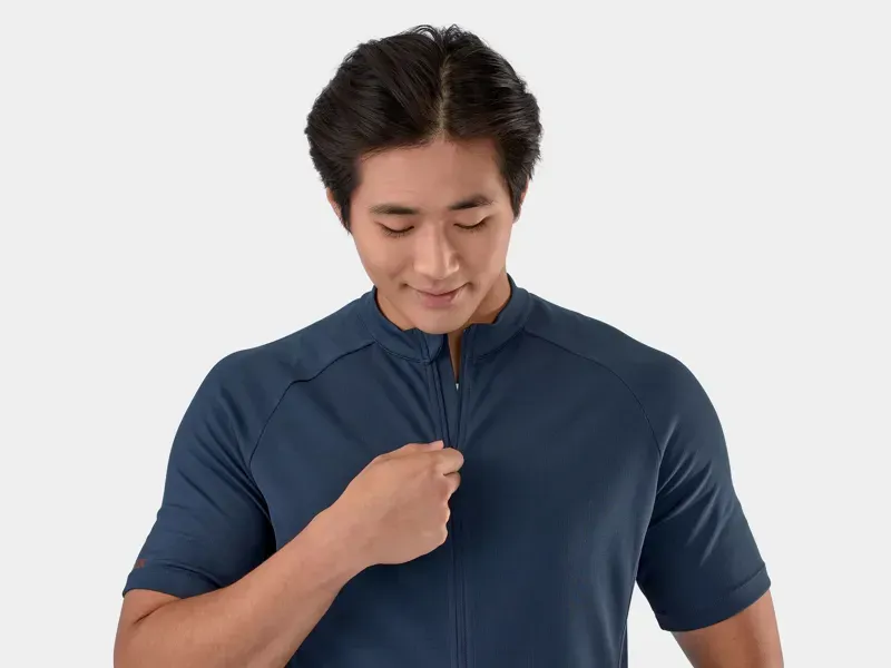 Trek Solstice Cycling Jersey In Deep Dark Blue-5
