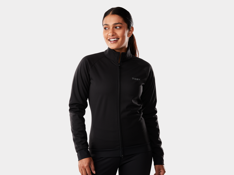 Trek Circuit Women's Softshell Cycling Jacket in Black
