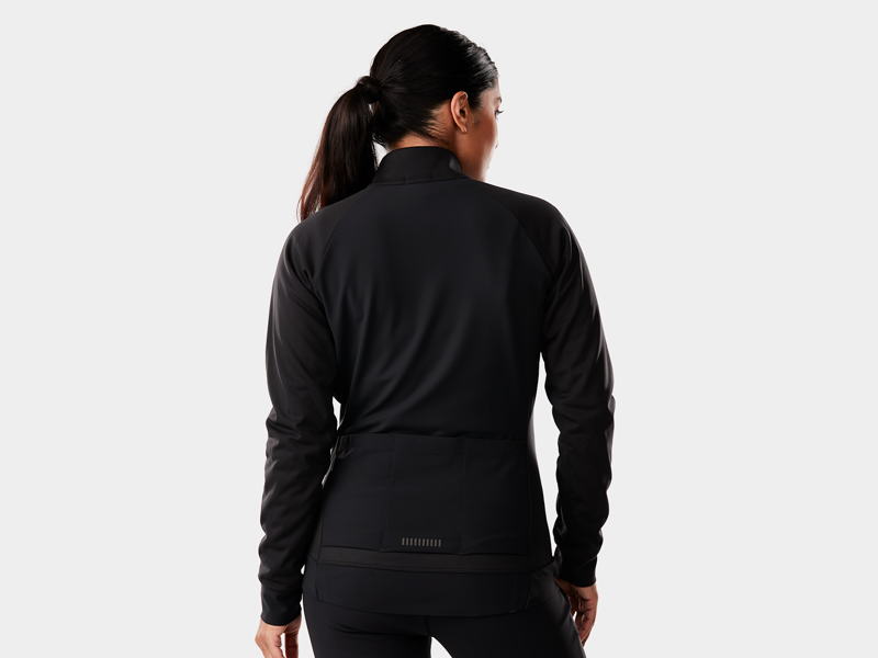 Trek Circuit Women's Softshell Cycling Jacket in Black-1