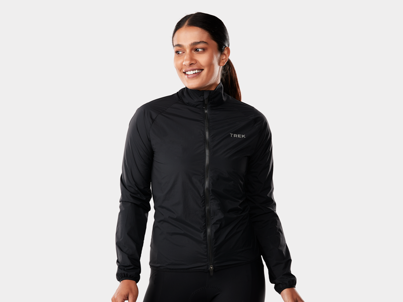 Trek Circuit Women's Windshell Cycling Jacket in Black
