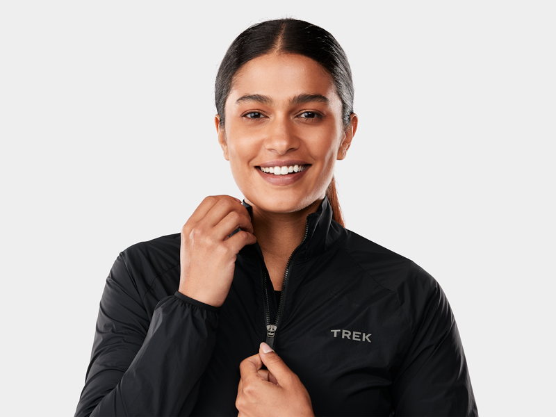 Trek Circuit Women's Windshell Cycling Jacket in Black-5